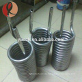 Manufacturing Pure Gr1 / Gr2 Titan Twisted Rohr für den Wärmetauscher Verwendung